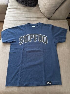 SUPFOO Navy Short Sleeve Tee - NEW!